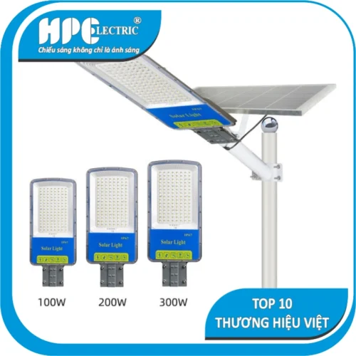 Hutimex Group – Đèn LED & Thiết Bị Điện HPElectric | Thương Hiệu HPE Đèn Đường NLMT Pin Rời H74B