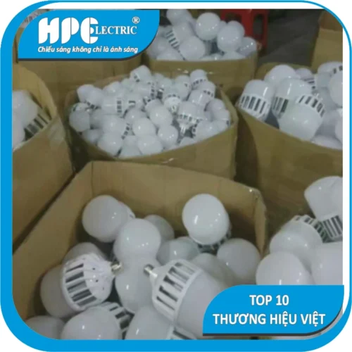 Combo 200 Led bulb nhôm khối thường 60w Bulb Nhom Trong Nha H201