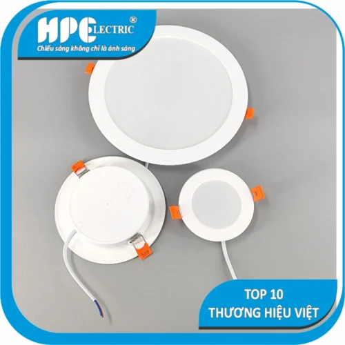 Đèn Âm Trần Đế Nhôm H136 den am tran de nhom h136 1