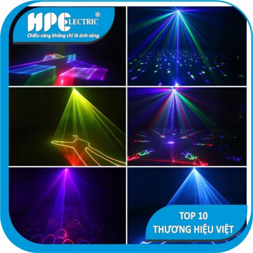 Đèn Laser Chạy Chữ 3D H298 den laser chay chu 3d h298 5