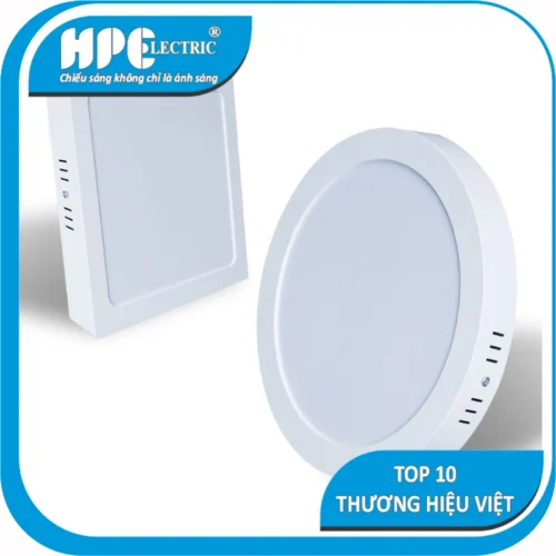 Đèn ốp trần vuông H112A den op tran vuong tron h112a 1