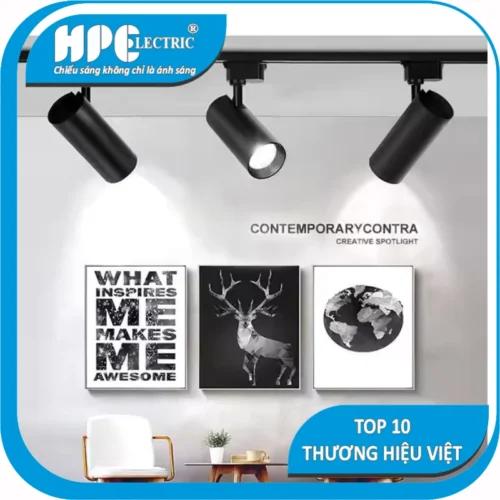 Đèn Rọi Chiếu Điểm Ray Kéo COB H93 den roi chieu diem ray keo cob h93 8