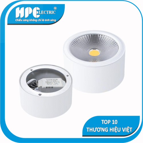 Đèn lon nổi lùn COB H103A h103a 1