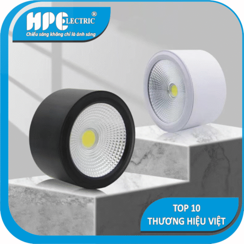 Đèn lon nổi lùn COB H103A h103a
