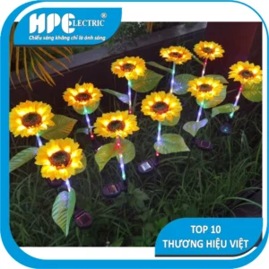 Đèn Quảng Cáo Chớp Hoa Hướng Dương Năng Lượng Mặt Trời H016