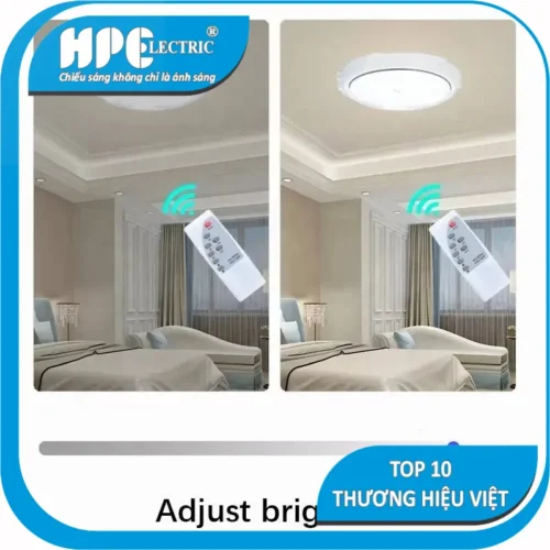 Đèn Ốp Trần NLMT (ABS) 3 Màu - 500W HOT500.DT den op tran nlmt abs 600w HOT600.DT 4
