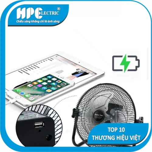 Quạt Năng Lượng Mặt Trời 16 Inch HD218-30.DT quat quy nang luong 16 inch hd21830dt 2