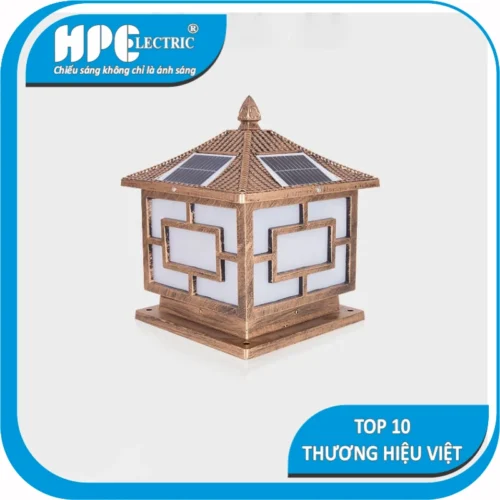 Hutimex Group – Đèn LED & Thiết Bị Điện HPElectric | Thương Hiệu HPE Đèn Trụ Cổng Năng Lượng Mặt Trời – 5W HT30.DT
