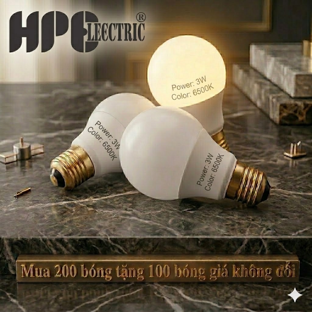 Led bulb kín nước 3w Led bulb kín nước 3w