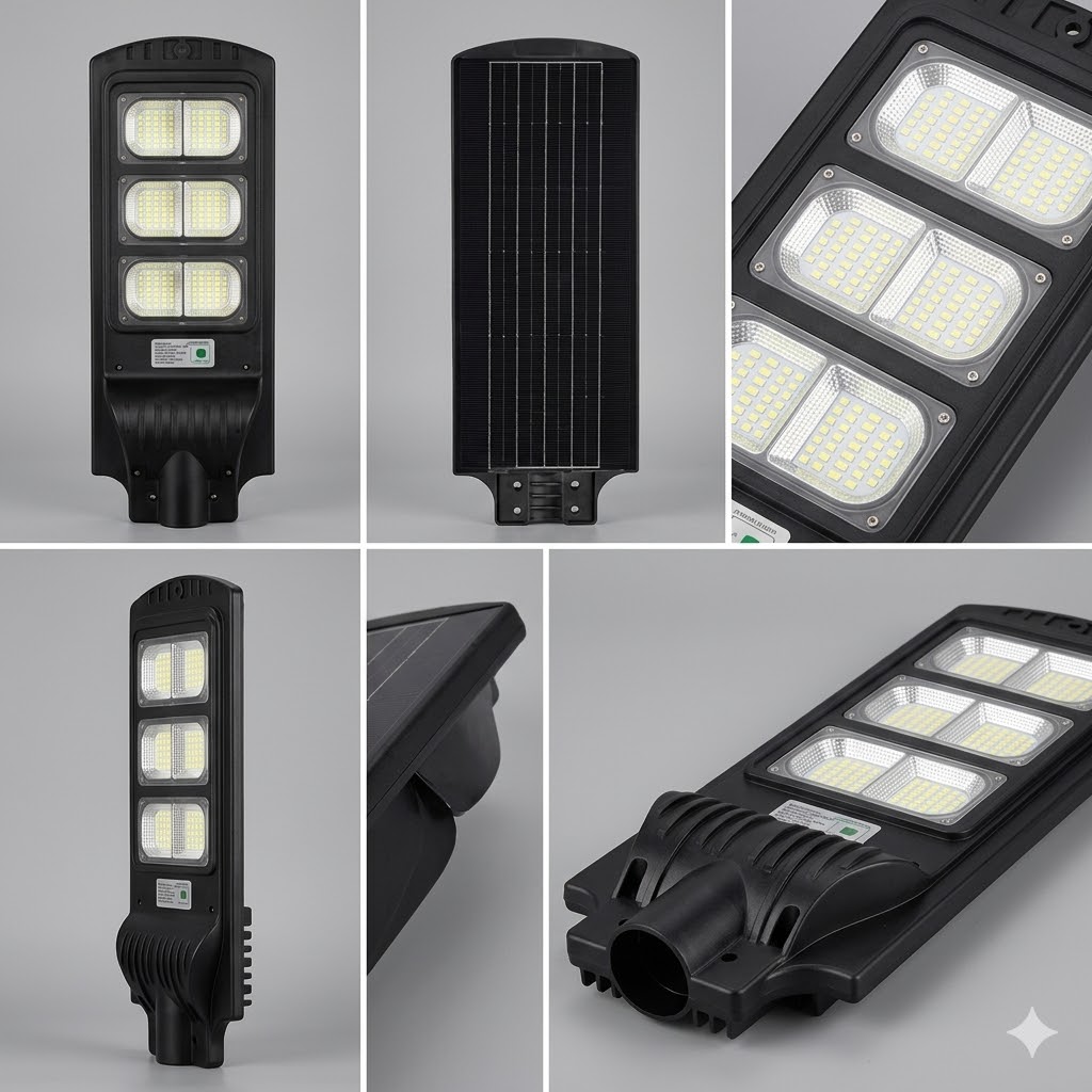 Đèn đường NLMT liền thể - H71 🌞 ĐÈN ĐƯỜNG NĂNG LƯỢNG MẶT TRỜI LIỀN THỂ 90W – HPELECTRIC 🌞 Chiếu sáng mạnh mẽ – Tiết kiệm điện – Hoạt động bền bỉ Đèn đường năng lượng mặt trời liền thể 90W HPELECTRIC là giải pháp chiếu sáng thông minh, hiện đại, giúp tiết kiệm điện năng tối đa mà vẫn đảm bảo độ sáng vượt trội. Thiết kế liền thể tích hợp tấm pin năng lượng mặt trời, pin lưu trữ và đèn LED trong cùng một bộ, dễ dàng lắp đặt, không cần đi dây điện phức tạp. ✅ CHỨC NĂNG NỔI BẬT Tự động sạc điện bằng ánh nắng mặt trời vào ban ngày. Tự động bật đèn khi trời tối và tắt khi trời sáng. Cảm biến ánh sáng thông minh giúp tiết kiệm năng lượng hiệu quả. Hoạt động độc lập không phụ thuộc điện lưới. ✅ CÔNG DỤNG Chiếu sáng đường nông thôn, đường nội bộ, hẻm, khu dân cư. Lắp đặt tại sân vườn, nhà xưởng, trang trại, bãi xe, kho bãi. Phù hợp cho khu vực khó kéo điện hoặc cần tiết kiệm chi phí điện hàng tháng. ✅ ƯU ĐIỂM VƯỢT TRỘI ⭐ Tiết kiệm 100% tiền điện nhờ sử dụng năng lượng mặt trời. ⭐ Ánh sáng mạnh, độ phủ rộng, đáp ứng nhu cầu chiếu sáng ngoài trời. ⭐ Thiết kế liền thể chắc chắn, chống nước – chống bụi, chịu nắng mưa tốt. ⭐ Dễ lắp đặt, không cần dây điện, giảm chi phí thi công. ⭐ Tuổi thọ LED cao, vận hành ổn định và bền bỉ theo thời gian. ⭐ Thân thiện môi trường, giảm tiêu thụ điện năng và khí thải. ✅ CHẤT LƯỢNG HPELECTRIC Đèn đường NLMT liền thể 90W HPELECTRIC được sản xuất theo tiêu chuẩn chất lượng cao, sử dụng chip LED hiệu suất tốt, pin lưu trữ bền bỉ và tấm pin hấp thụ năng lượng hiệu quả, mang đến khả năng chiếu sáng ổn định trong nhiều giờ liên tục. 🛡️ BẢO HÀNH CHÍNH HÃNG Bảo hành chính hãng lên đến 2 năm Hỗ trợ kỹ thuật tận tình Lỗi kỹ thuật đổi mới theo chính sách bảo hành 💡 HPELECTRIC – Giải pháp chiếu sáng tiết kiệm, bền bỉ và hiệu quả cho mọi công trình!